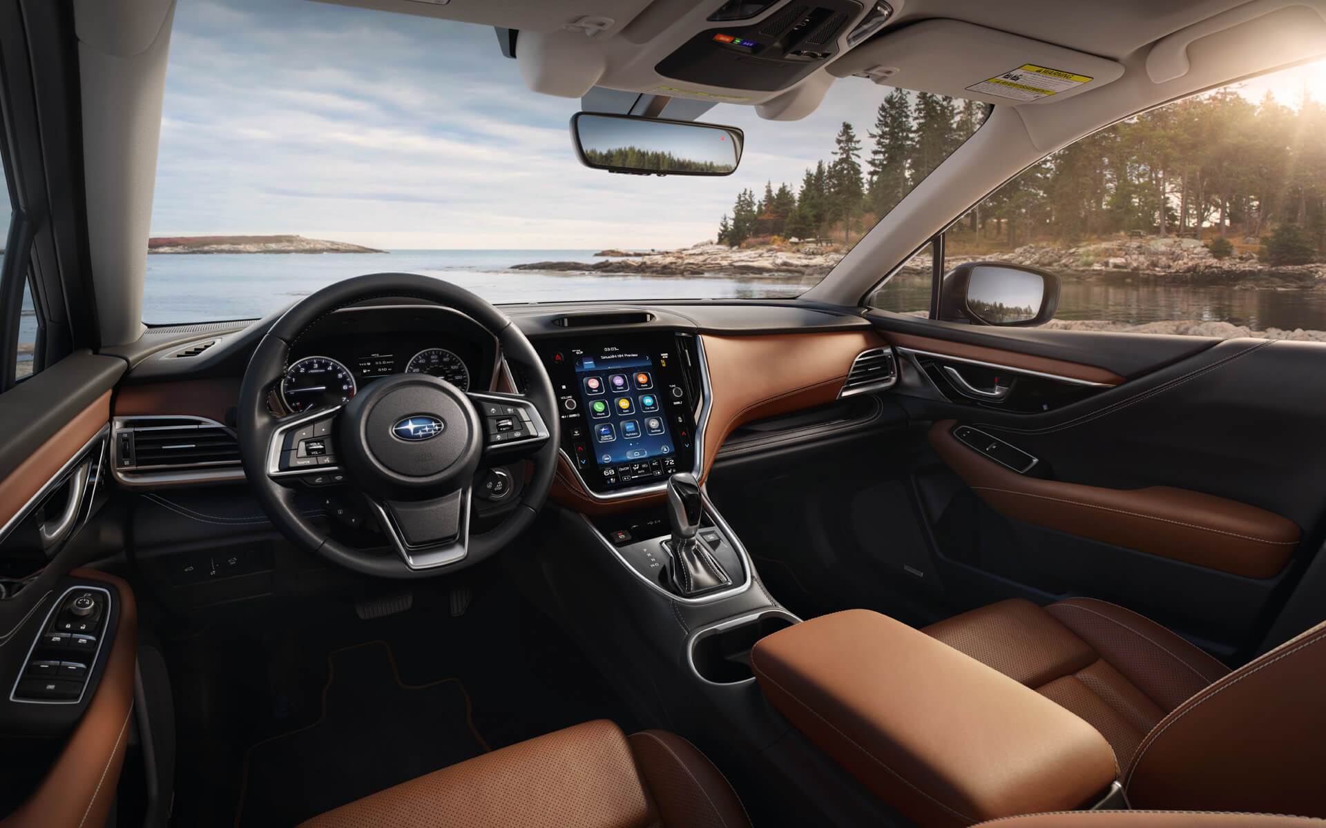 2020 Subaru Outback Front Interior Dash Picture